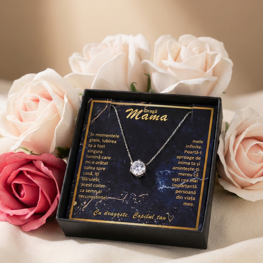 Colier "Inima Mea" – Set Cadou cu Mesaj Emoționant